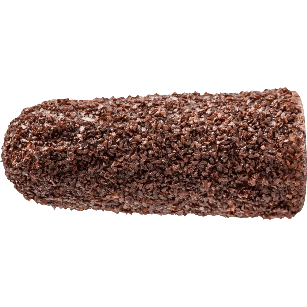 PFERD TOOLS POLICAP Schleifkappe PC Rundkegelform Korund Ø 5x15 mm A80 für universelle Anwendung, 50 Stk.