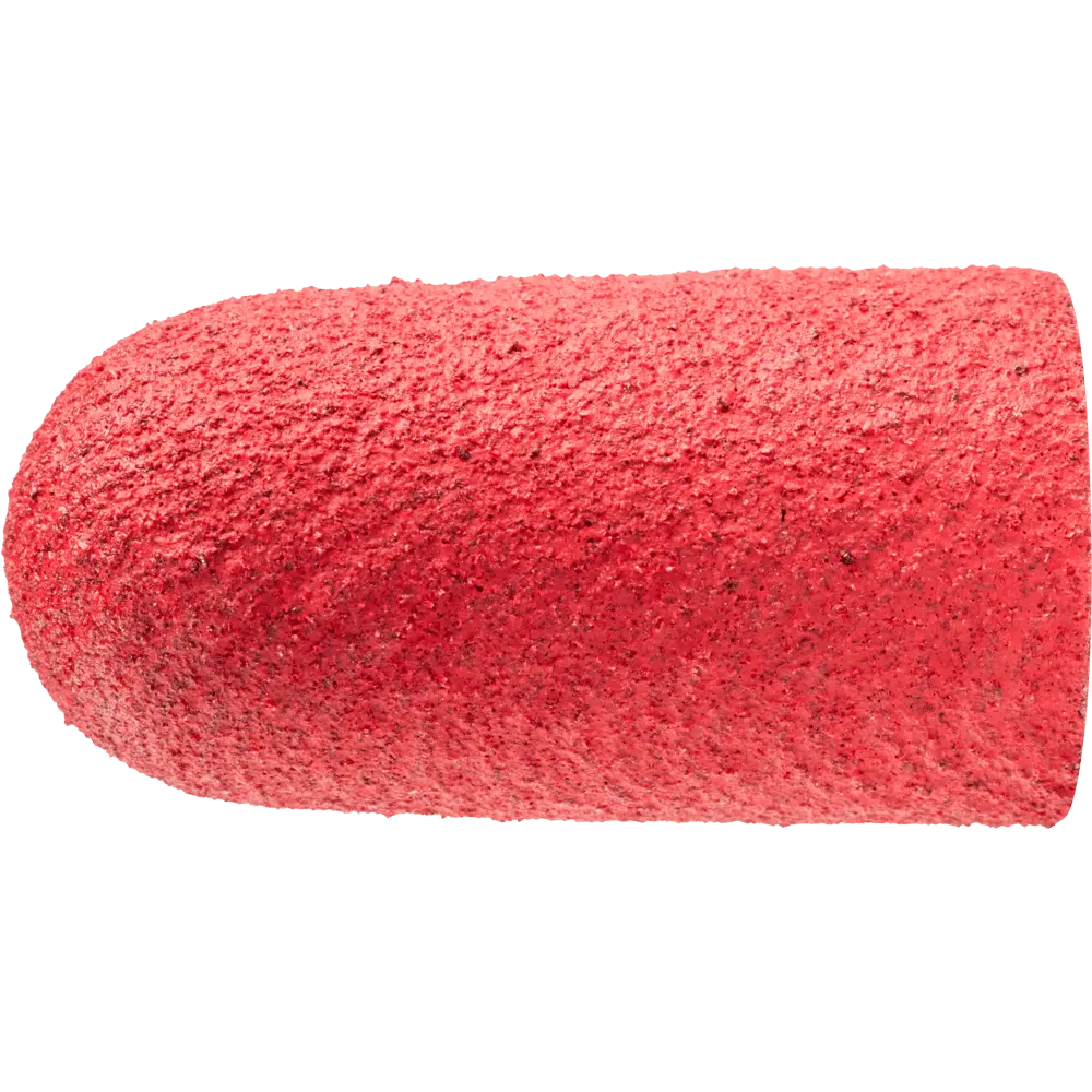 Produktfoto 1 von PFERD TOOLS POLICAP Schleifkappe PC Rundkegelform Keramikkorn Ø 16x32 mm CO-COOL120 für Edelstahl, 50 Stk.