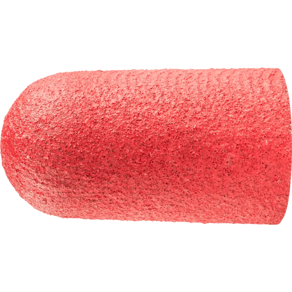 Produktfoto 1 von PFERD TOOLS POLICAP Schleifkappe PC Rundkegelform Keramikkorn Ø 21x40mm CO-COOL120 für Edelstahl, 50 Stk.