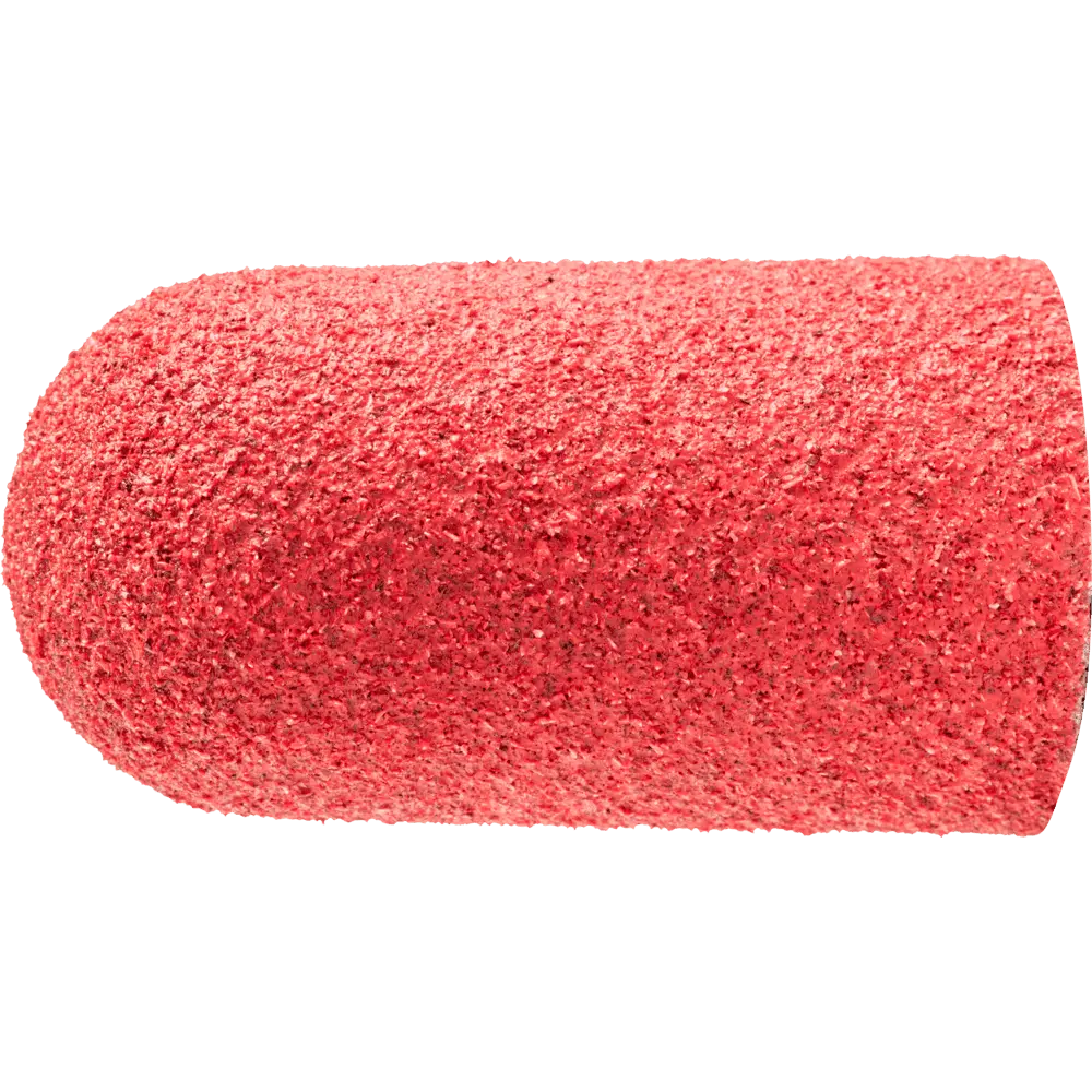 Produktfoto 1 von PFERD TOOLS POLICAP Schleifkappe PC Rundkegelform Keramikkorn Ø 21x40mm CO-COOL80 für Edelstahl, 50 Stk.