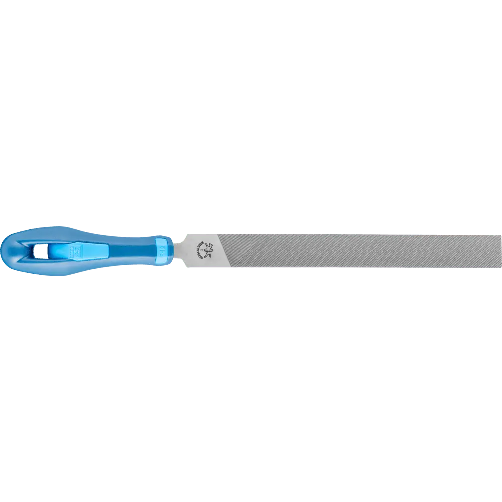 Produktfoto 1 von PFERD TOOLS Werkstattfeile mit Heft Flachstumpf 150mm Hieb 2 universell zum Schruppen und Schlichten