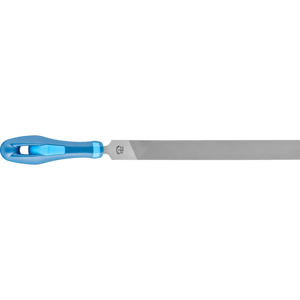 Produktfoto 1 von PFERD TOOLS Werkstattfeile mit Heft Flachstumpf 150mm Hieb 3 für Feinbearbeitung, Schlichten
