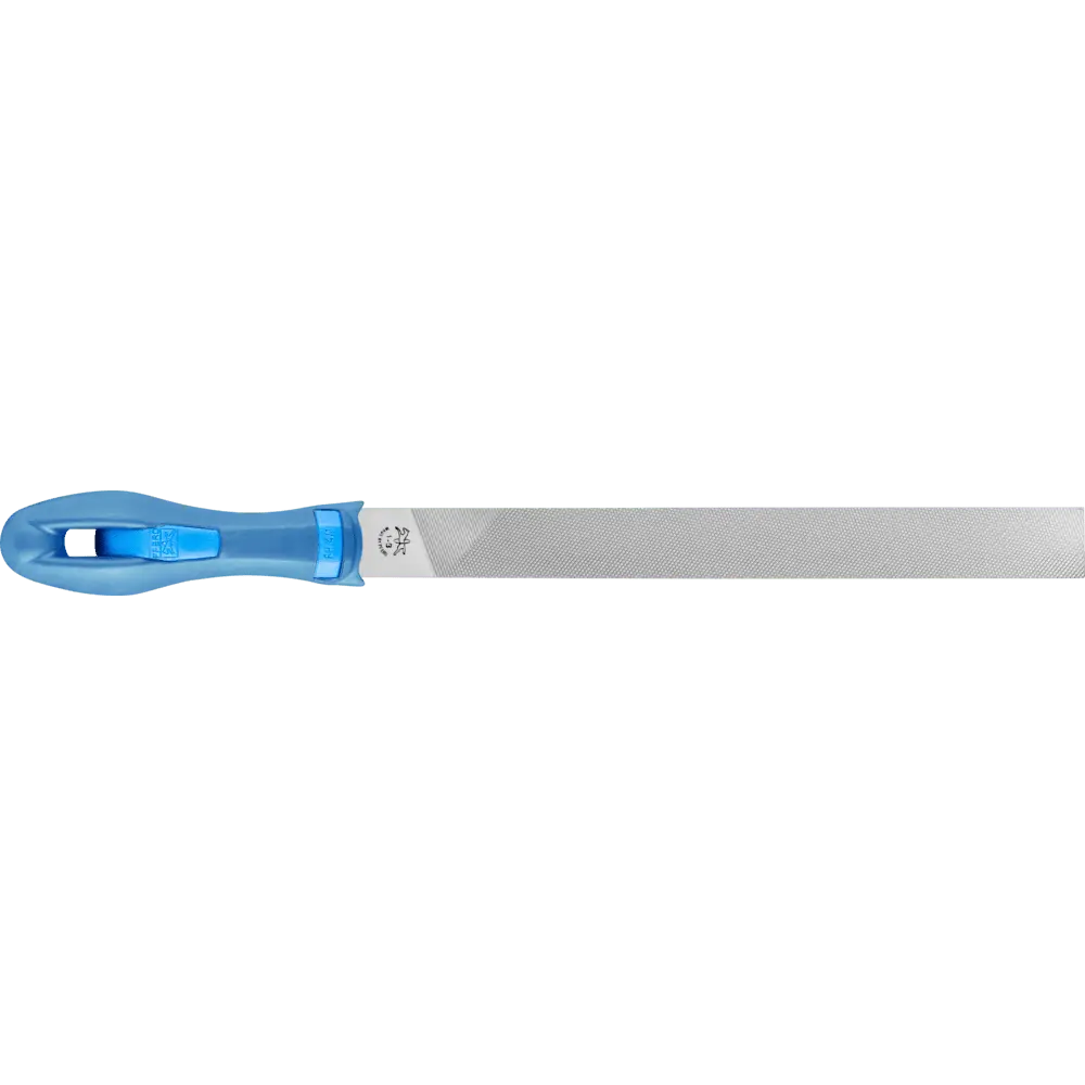 Produktfoto 1 von PFERD TOOLS Werkstattfeile mit Heft Flachstumpf 250mm Hieb 1 für grobe Zerspanung, Schruppen