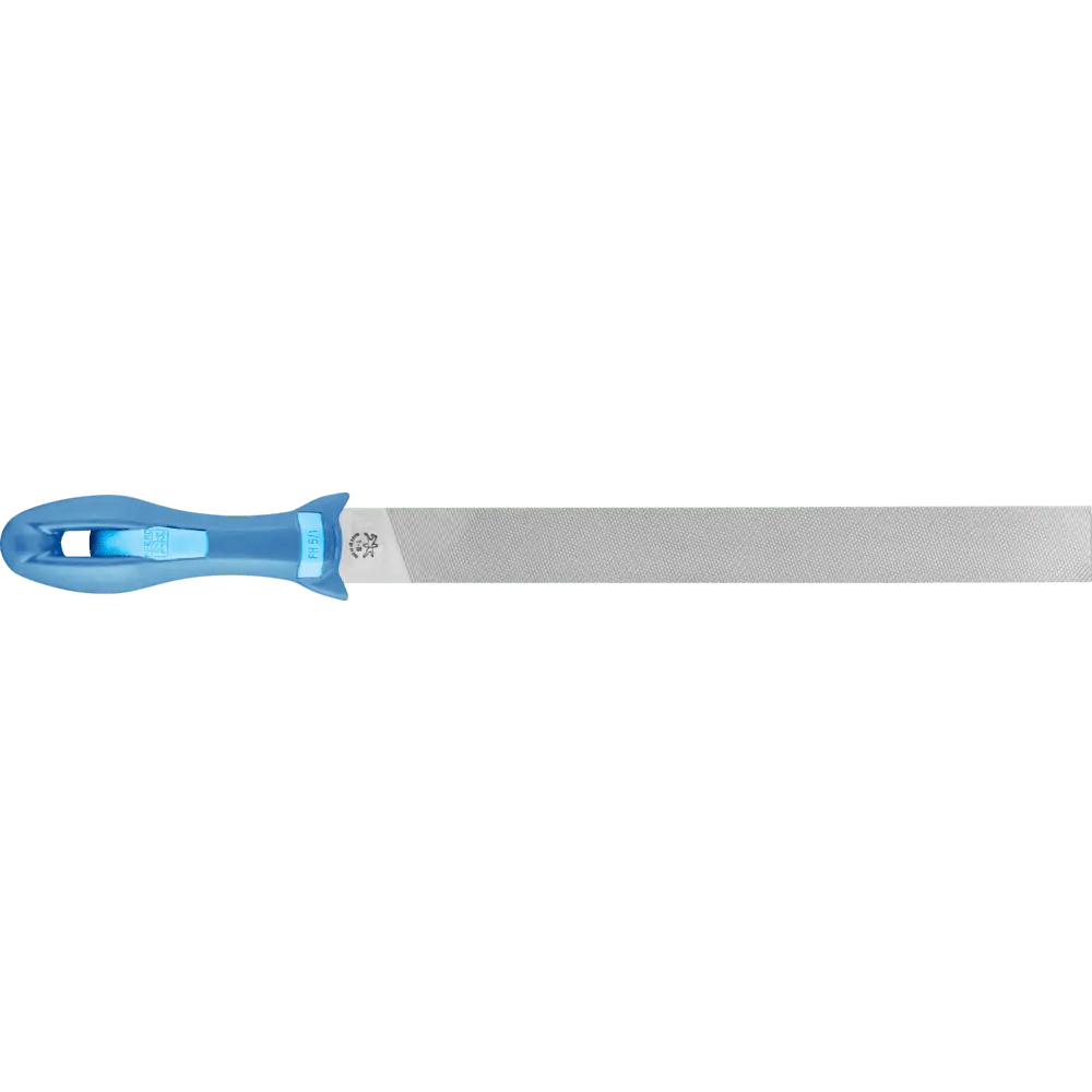 Produktfoto 1 von PFERD TOOLS Werkstattfeile mit Heft Flachstumpf 300mm Hieb 1 für grobe Zerspanung, Schruppen