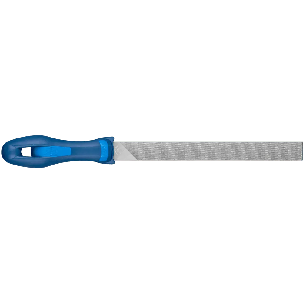 Produktfoto 1 von PFERD TOOLS PLUS-Feile mit Heft Flachstumpf 200mm Spezialhieb vermindert Zusetzen der Feile