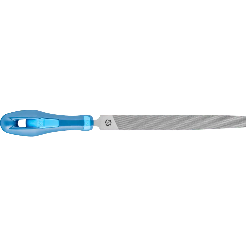 Produktfoto 1 von PFERD TOOLS Werkstattfeile mit Heft Flachspitz 150mm Hieb 1 für grobe Zerspanung, Schruppen