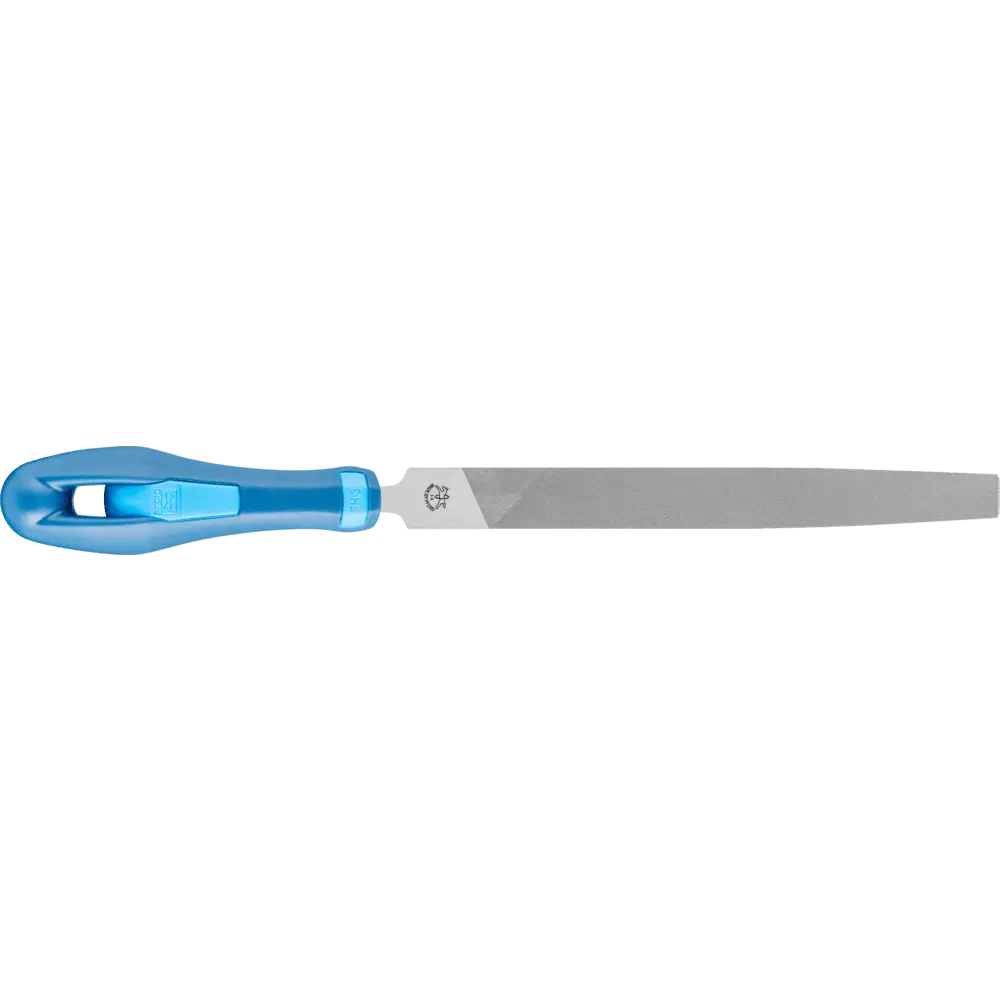 Produktfoto 1 von PFERD TOOLS Werkstattfeile mit Heft Flachspitz 150mm Hieb 3 für Feinbearbeitung, Schlichten