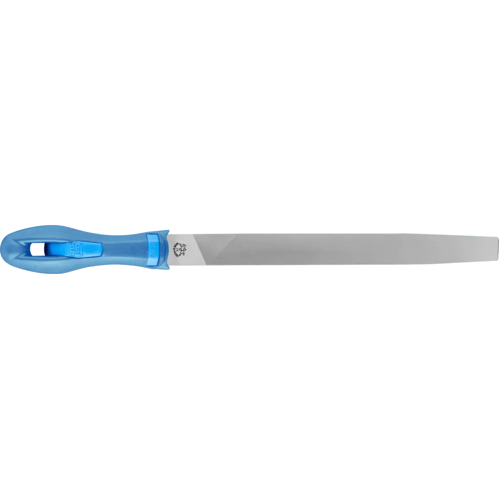 Produktfoto 1 von PFERD TOOLS Werkstattfeile mit Heft Flachspitz 250mm Hieb 3 für Feinbearbeitung, Schlichten