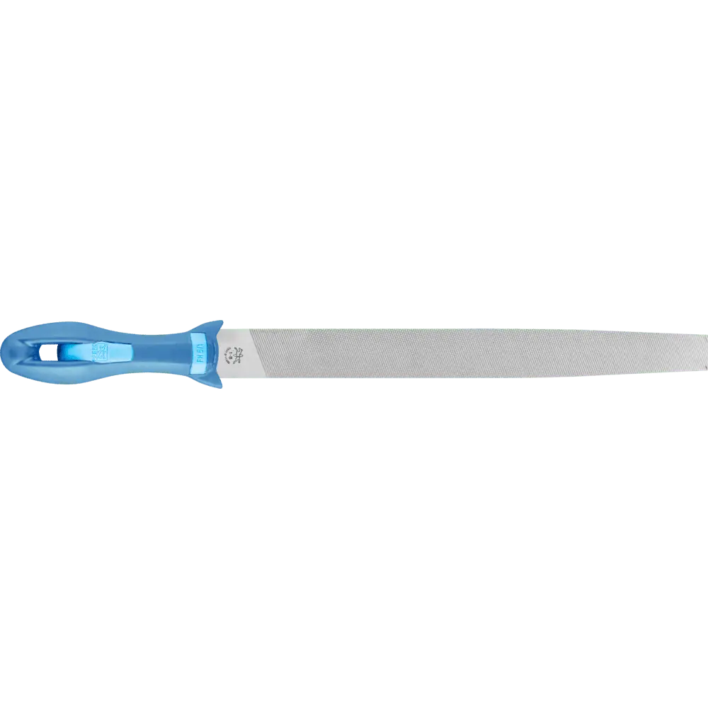 Produktfoto 1 von PFERD TOOLS Werkstattfeile mit Heft Flachspitz 300mm Hieb 1 für grobe Zerspanung, Schruppen