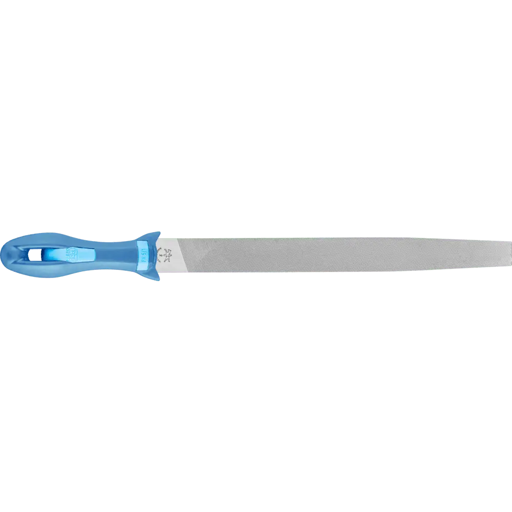 Produktfoto 1 von PFERD TOOLS Werkstattfeile mit Heft Flachspitz 300mm Hieb 2 universell zum Schruppen und Schlichten