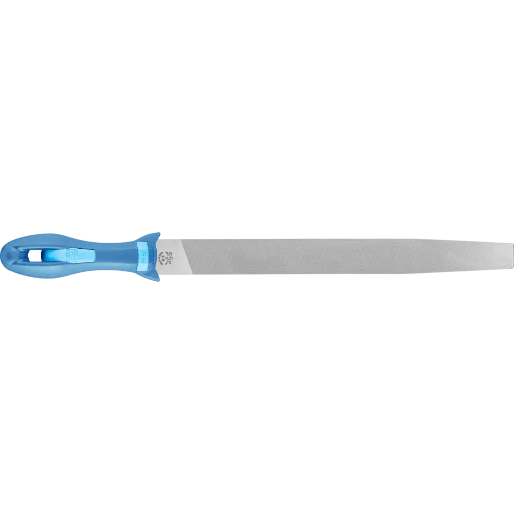 Produktfoto 1 von PFERD TOOLS Werkstattfeile mit Heft Flachspitz 300mm Hieb 3 für Feinbearbeitung, Schlichten