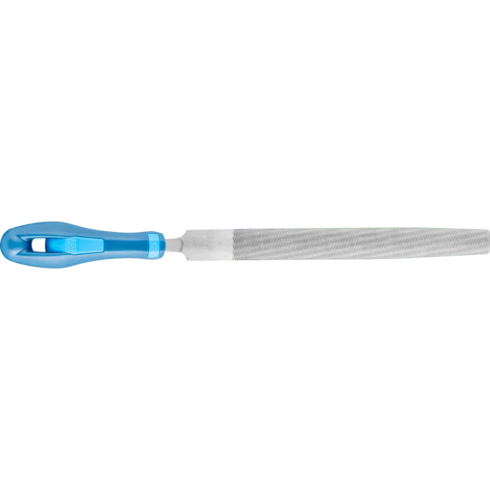 Produktfoto 1 von PFERD TOOLS Werkstattfeile mit Heft Halbrund-Spitz 150mm Hieb 1 für grobe Zerspanung, Schruppen