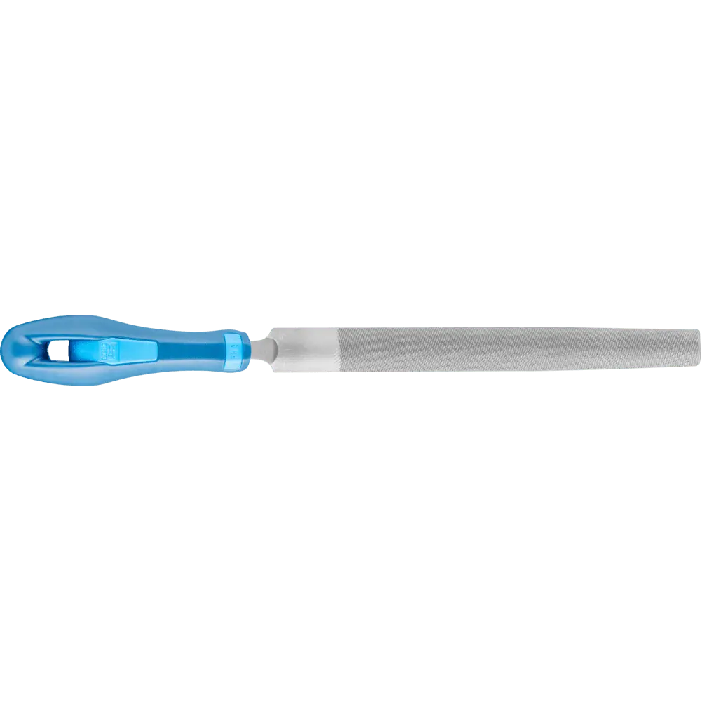 Produktfoto 1 von PFERD TOOLS Werkstattfeile mit Heft Halbrund-Spitz 150mm Hieb 2 universell zum Schruppen und Schlichten