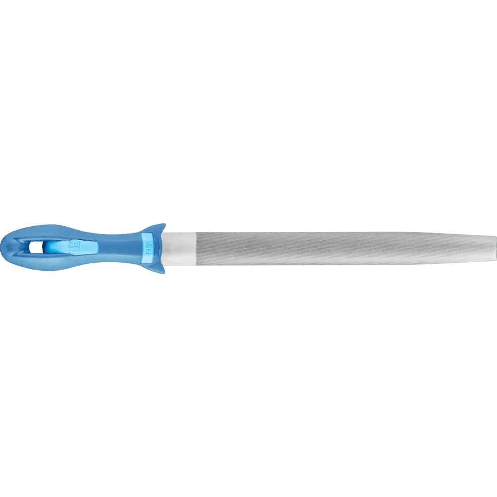 Produktfoto 1 von PFERD TOOLS Werkstattfeile mit Heft Halbrund-Spitz 300mm Hieb 3 für Feinbearbeitung, Schlichten