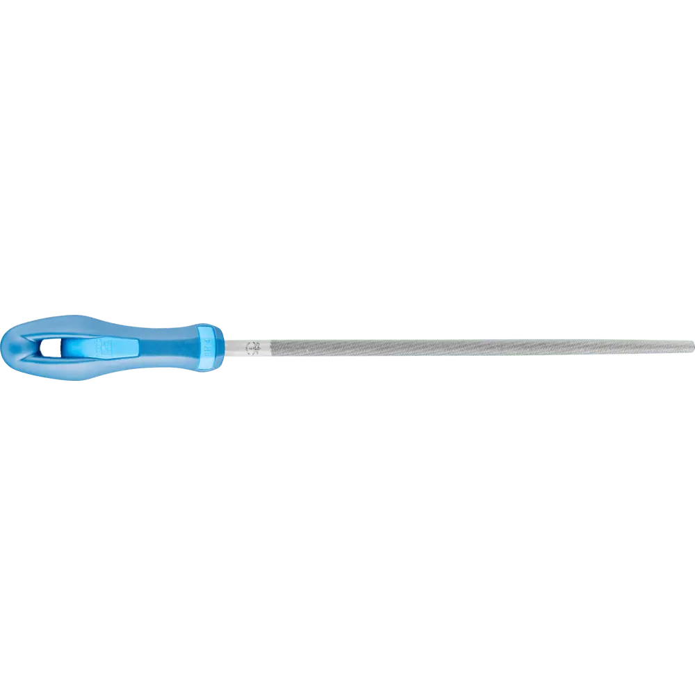 Produktfoto 1 von PFERD TOOLS Werkstattfeile mit Heft Rund 250mm Hieb 2 universell zum Schruppen und Schlichten