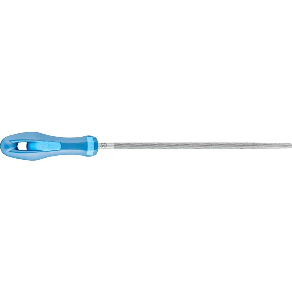 Produktfoto 1 von PFERD TOOLS Werkstattfeile mit Heft Rund 200mm Hieb 1 für grobe Zerspanung, Schruppen