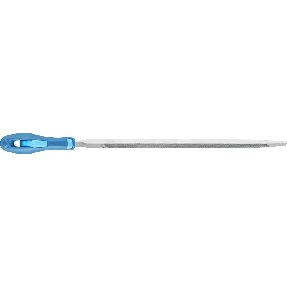 Produktfoto 1 von PFERD TOOLS Sägefeile mit Heft Dreikant extra schmal 150mm Hieb 2 universell zum Schärfen