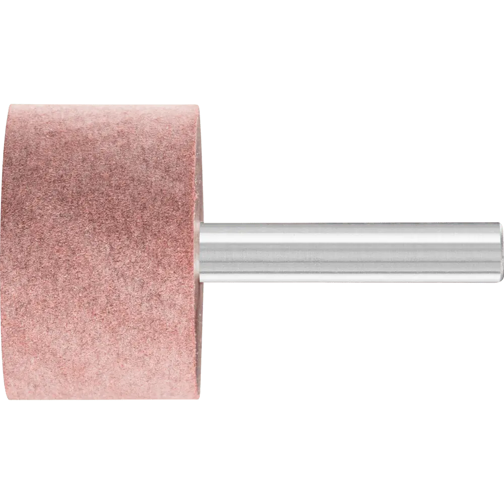 Produktfoto 1 von PFERD TOOLS Poliflex Schleifstift Zylinderform Ø 40x25 mm Schaft-Ø 8 mm Bindung GR A120, 5 Stk.