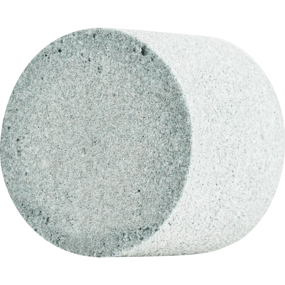 Produktfoto 1 von PFERD TOOLS Poliflex Marmorierkörper Zylinderform Ø 50x40mm Gewinde M8 Bindung PUR SIC80, 5 Stk.