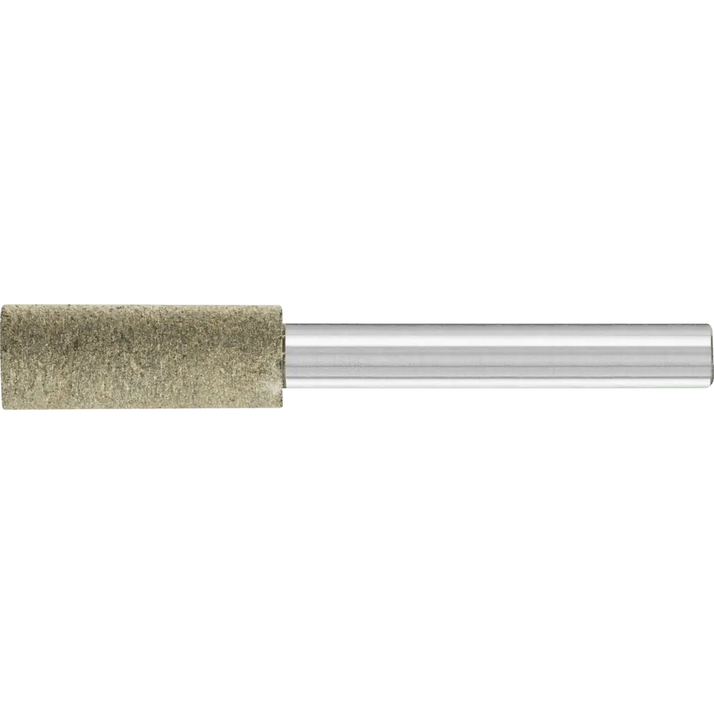 Produktfoto 1 von PFERD TOOLS Poliflex Schleifstift Zylinderform Ø 10x25 mm Schaft-Ø 6 mm Bindung LR Hart A120, 10 Stk.
