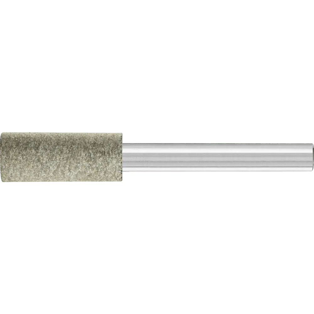 Produktfoto 1 von PFERD TOOLS Poliflex Schleifstift Zylinderform Ø 10x25 mm Schaft-Ø 6 mm Bindung LR Hart SIC/A60, 10 Stk.