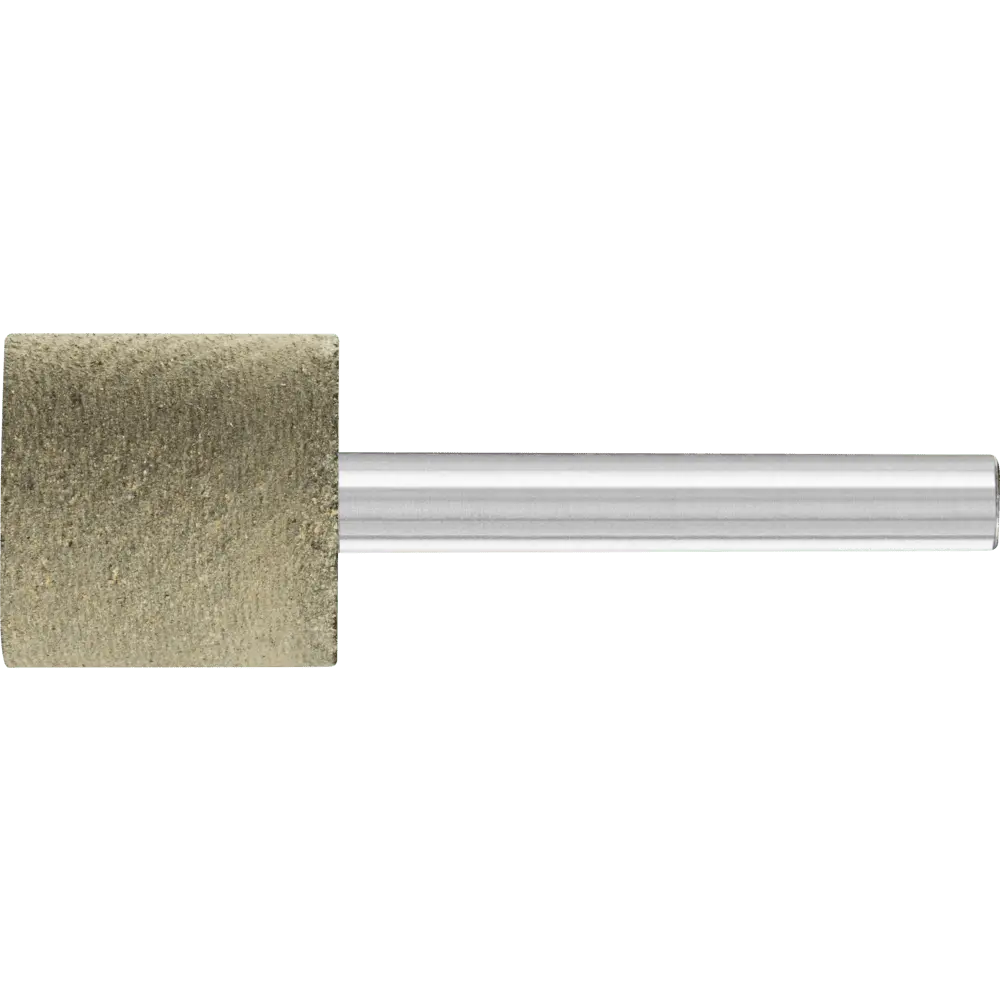 Produktfoto 1 von PFERD TOOLS Poliflex Schleifstift Zylinderform Ø 20x20mm Schaft-Ø 6 mm Bindung LR Hart A120, 10 Stk.