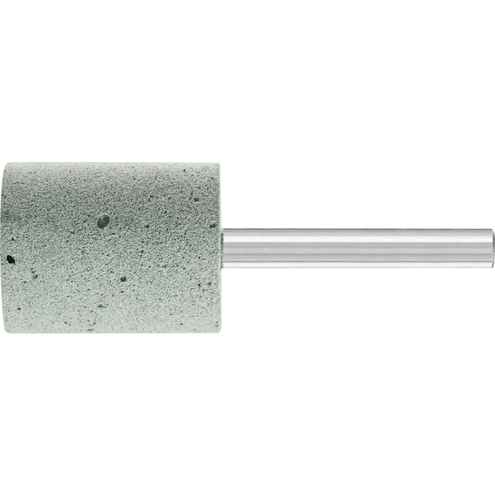 Produktfoto 1 von PFERD TOOLS Poliflex Schleifstift Zylinderform Ø 25x30mm Schaft-Ø 6 mm Bindung PUR Weich SIC150, 10 Stk.