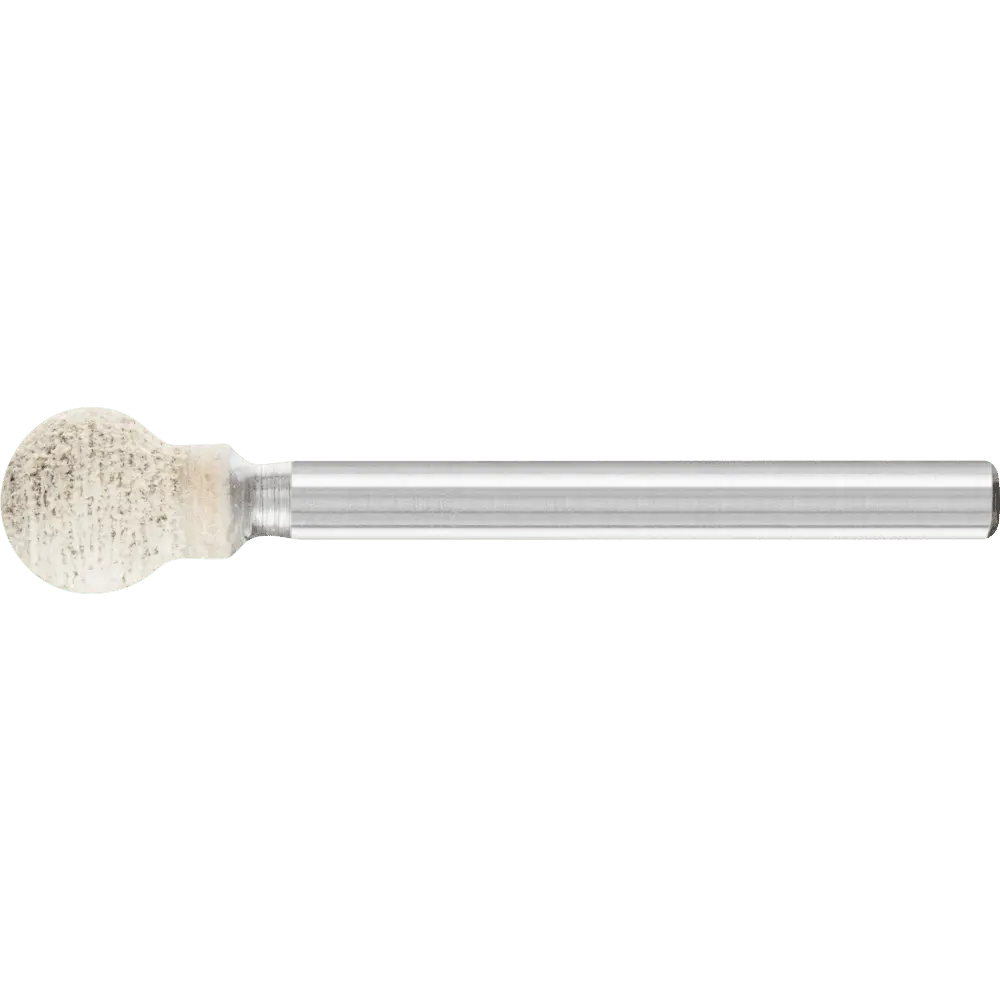Produktfoto 1 von PFERD TOOLS Poliflex Schleifstift Kugelform Ø 6 mm Schaft-Ø 3 mm Bindung TX A80, 10 Stk.