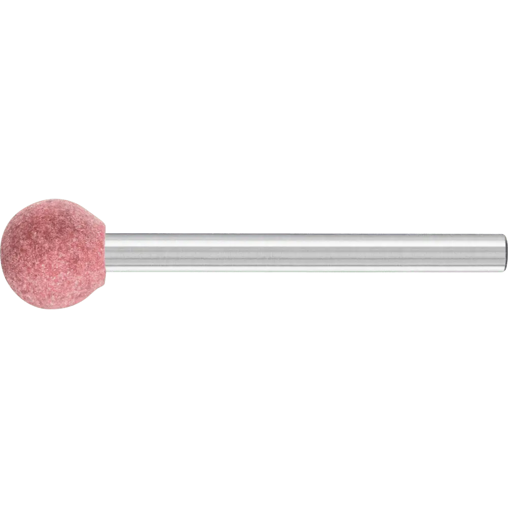 Produktfoto 1 von PFERD TOOLS Poliflex Schleifstift Kugelform Ø 8 mm Schaft-Ø 3 mm Bindung GR A120, 10 Stk.