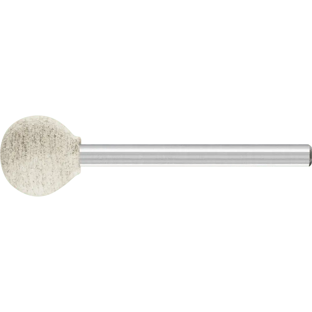 Produktfoto 1 von PFERD TOOLS Poliflex Schleifstift Kugelform Ø 10mm Schaft-Ø 3 mm Bindung TX A120, 10 Stk.