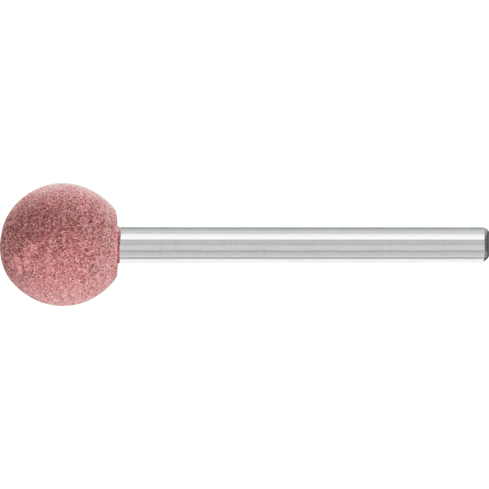 Produktfoto 1 von PFERD TOOLS Poliflex Schleifstift Kugelform Ø 10mm Schaft-Ø 3 mm Bindung GR A120, 10 Stk.