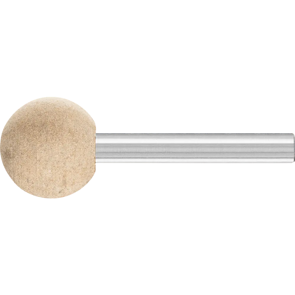 PFERD TOOLS Poliflex Schleifstift Kugelform Ø 20mm Schaft-Ø 6 mm Bindung LR A120, 10 Stk.