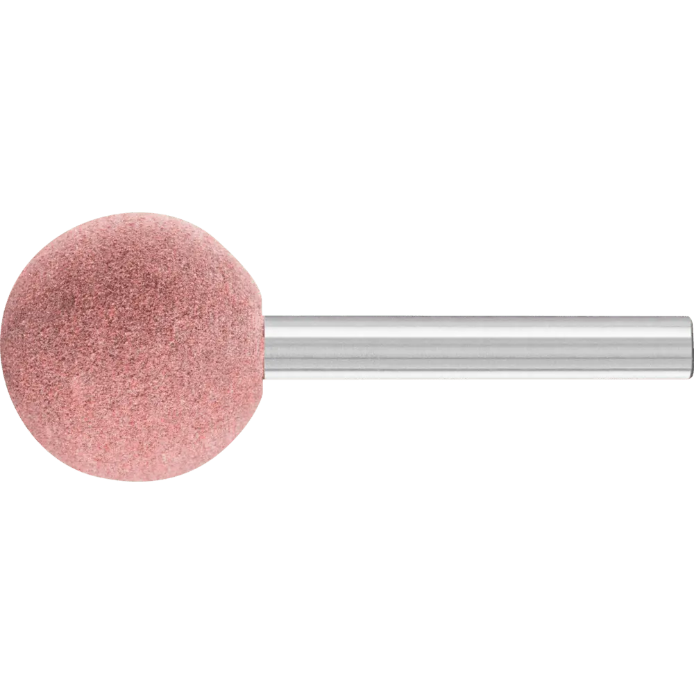 Produktfoto 1 von PFERD TOOLS Poliflex Schleifstift Kugelform Ø 25 mm Schaft-Ø 6 mm Bindung GR A120, 10 Stk.