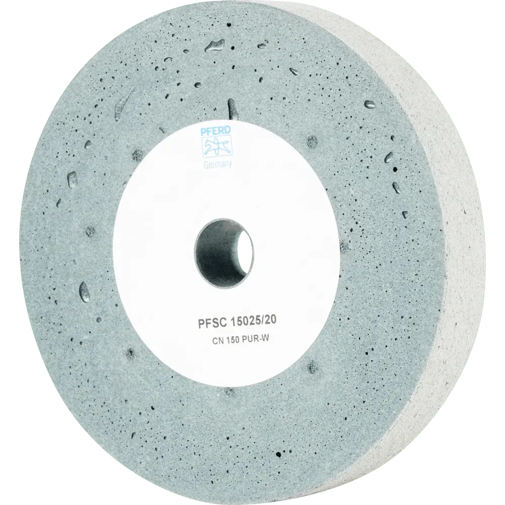 Produktfoto 1 von PFERD TOOLS Poliflex Scheibe SC Ø 150x25 mm Bohrung-Ø 20mm Bindung PUR Weich SIC150