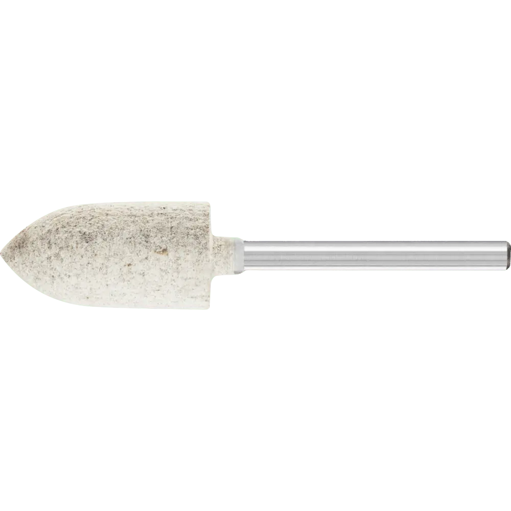 Produktfoto 1 von PFERD TOOLS Poliflex Schleifstift Spitzkegelform Ø 10x20mm Schaft-Ø 3 mm Bindung TX A120, 10 Stk.
