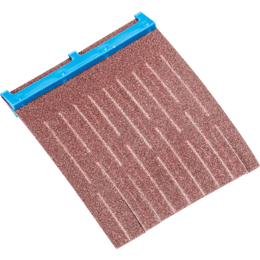 Produktfoto 1 von PFERD TOOLS POLIFLAP Lamelle PFL-SL 75x60mm Körnung A100 zum Herstellen von Oberflächenstrukturen, 12 Stk.