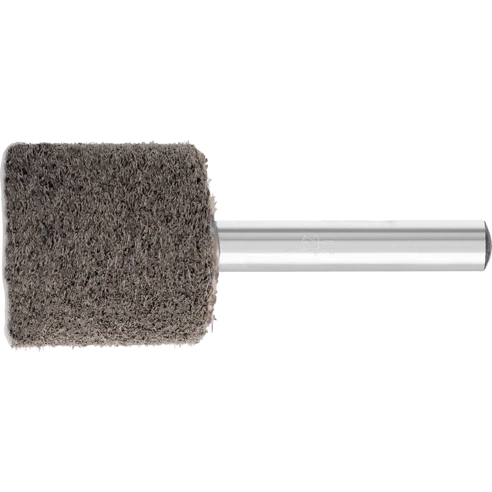 Produktfoto 1 von PFERD TOOLS POLINOX verpresster Vlies-Schleifstift Zylinderform PNER Ø 25x35 mm Schaft-Ø 6mm Mittelweich SIC Fein für Finish, 10 Stk.