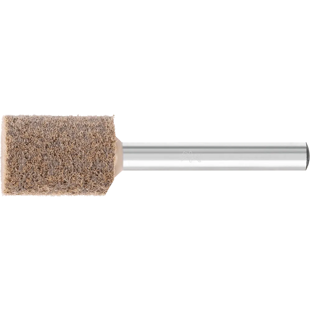 Produktfoto 1 von PFERD TOOLS POLINOX verpresster Vlies-Schleifstift Zylinderform PNER Ø 15x20 mm Schaft-Ø 6mm Mittelhart A Fein für Finish, 10 Stk.