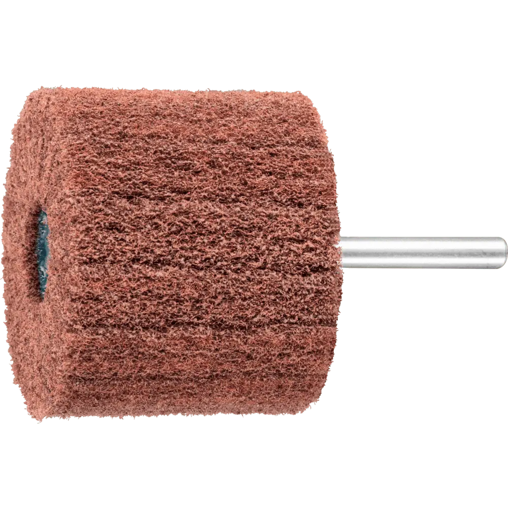 Produktfoto 1 von PFERD TOOLS POLINOX Vlies-Schleifrad PNG Ø 100x50mm Gewinde 5/8-11 A280 für Feinschliff und Finish, 5 Stk.