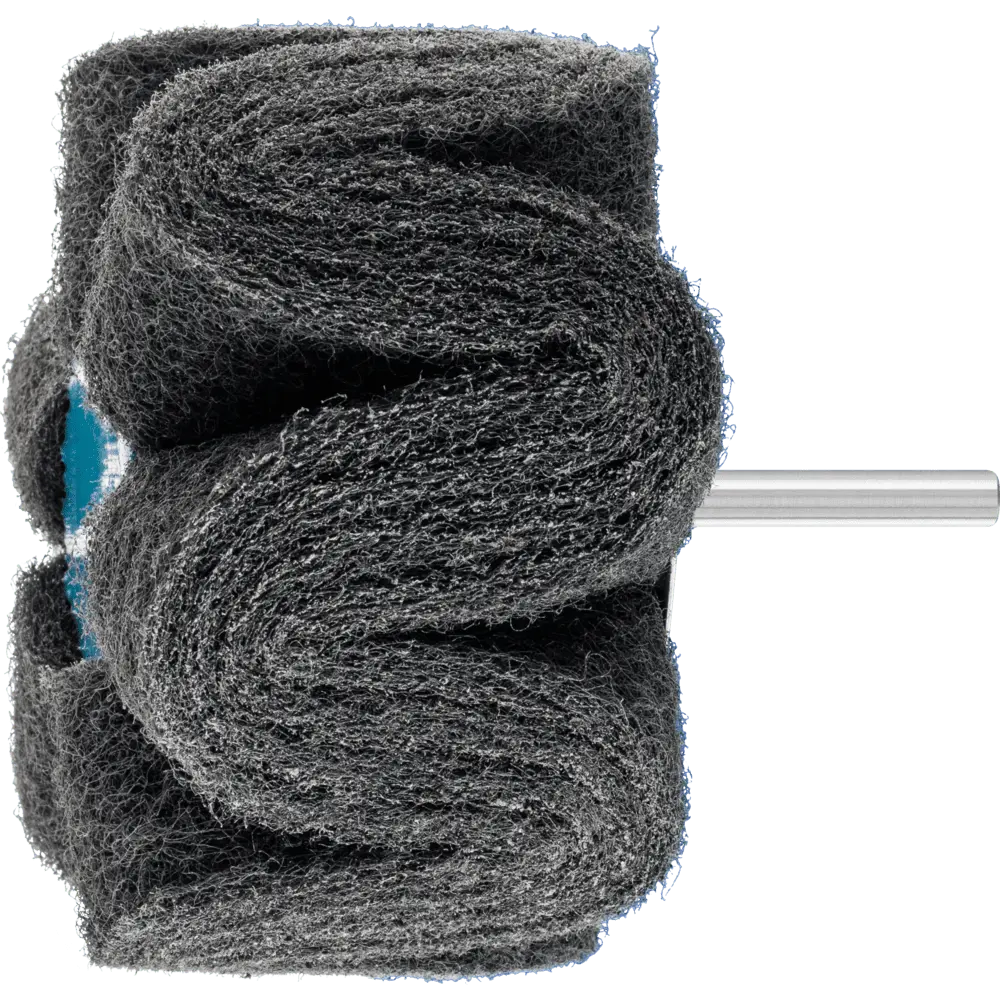 Produktfoto 1 von PFERD TOOLS POLINOX Vlies-Schleifstift PNG Ø 100x50mm Schaft-Ø 6 mm SIC280 für Feinschliff und Finish, 5 Stk.