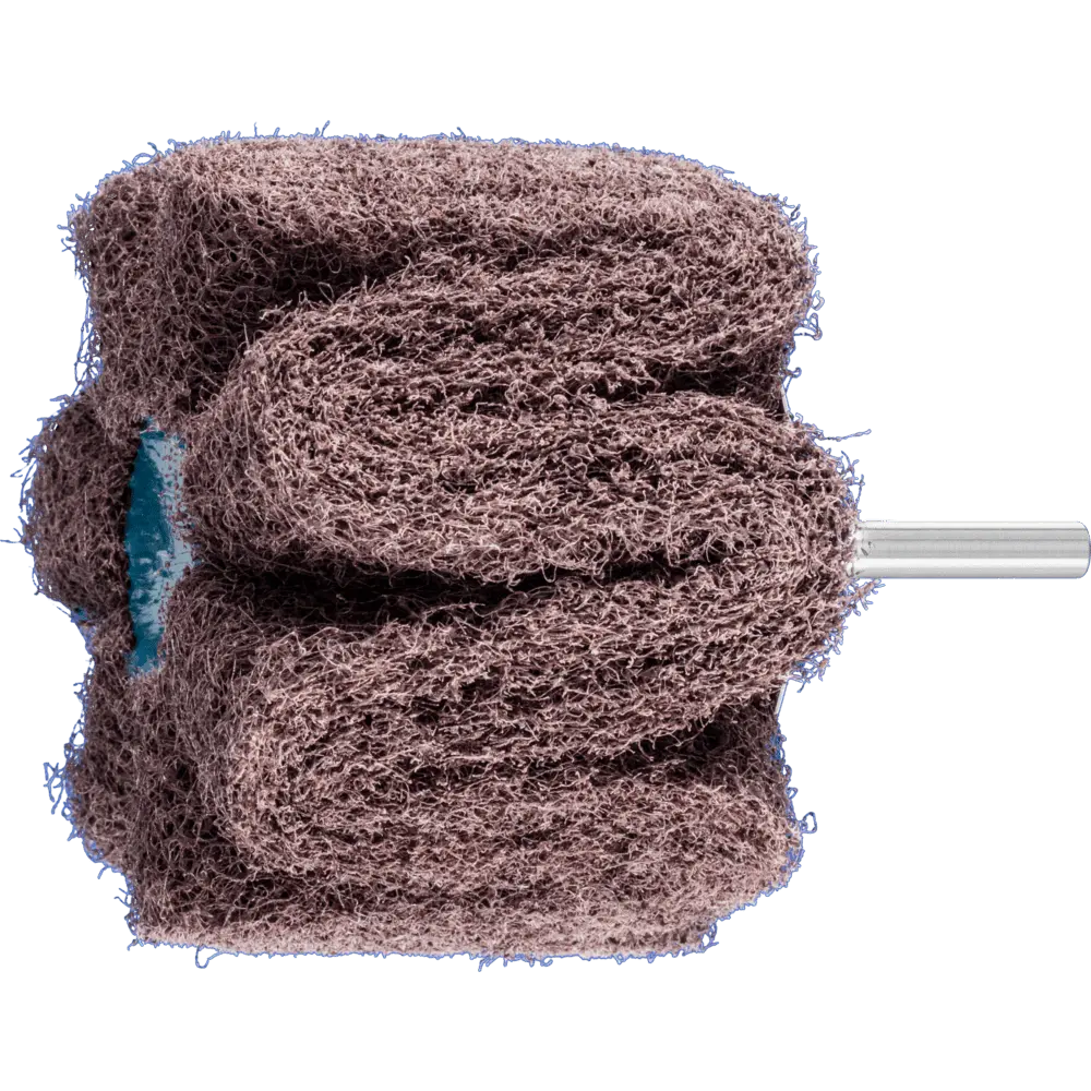Produktfoto 1 von PFERD TOOLS POLINOX Vlies-Schleifstift PNG Ø 80x50mm Schaft-Ø 6 mm A100 für Feinschliff und Finish, 10 Stk.