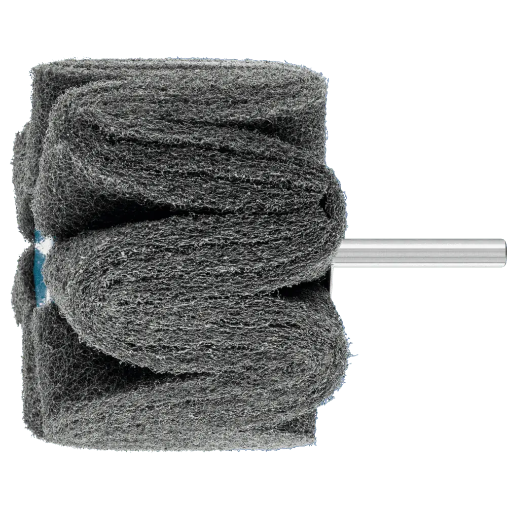 PFERD TOOLS POLINOX Vlies-Schleifstift PNG Ø 80x50mm Schaft-Ø 6 mm SIC180 für Feinschliff und Finish, 10 Stk.