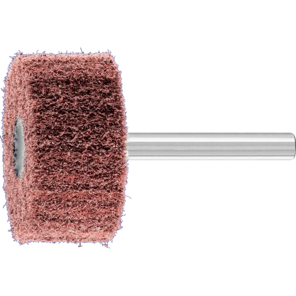 Produktfoto 1 von PFERD TOOLS POLINOX Vlies-Schleifstift High Performance PNL Ø 40x20mm Schaft-Ø 6 mm A180 für Feinschliff und Finish, 10 Stk.