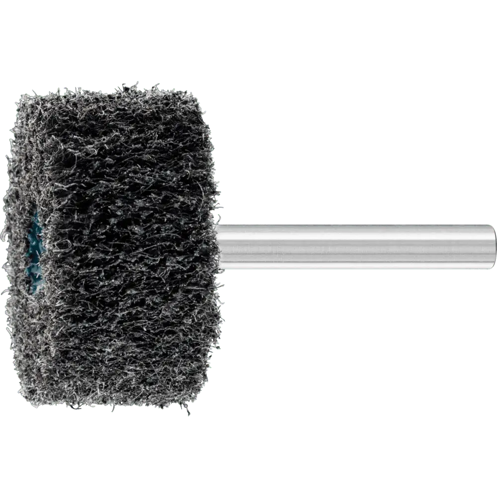 Produktfoto 1 von PFERD TOOLS POLINOX Vlies-Schleifstift High Performance PNL Ø 40x20mm Schaft-Ø 6 mm SIC100 für Feinschliff und Finish, 10 Stk.