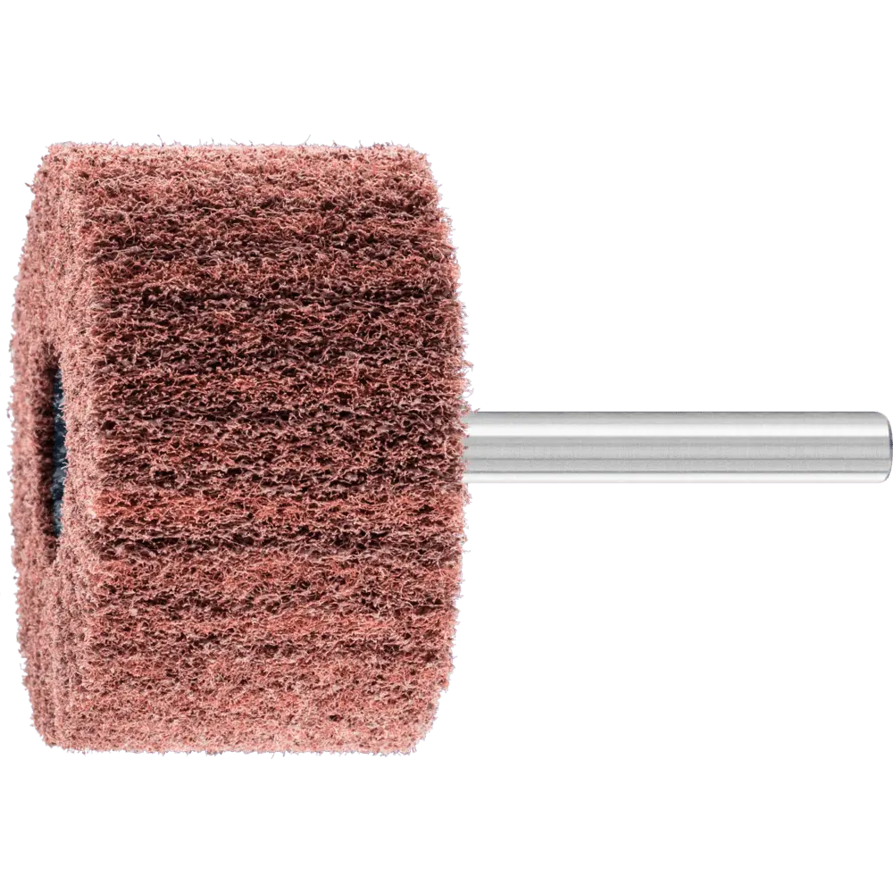 Produktfoto 1 von PFERD TOOLS POLINOX Vlies-Schleifstift PNL Ø 50x30mm Schaft-Ø 6 mm A360 für Feinschliff und Finish, 10 Stk.