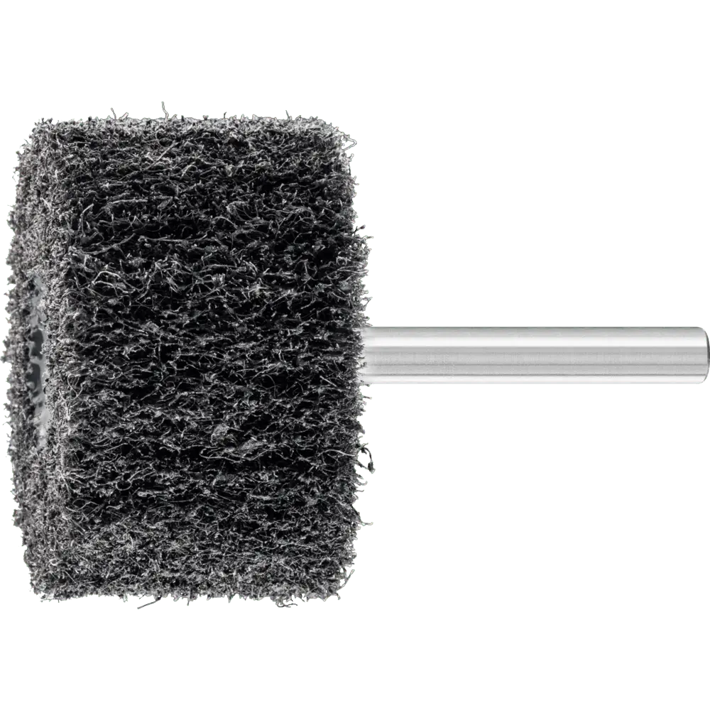 Produktfoto 1 von PFERD TOOLS POLINOX Vlies-Schleifstift High Performance PNL Ø 50x30mm Schaft-Ø 6 mm SIC100 für Feinschliff und Finish, 10 Stk.