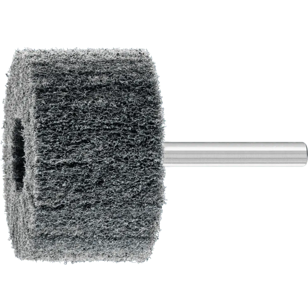 Produktfoto 1 von PFERD TOOLS POLINOX Vlies-Schleifstift High Performance PNL Ø 50x30mm Schaft-Ø 6 mm SIC180 für Feinschliff und Finish, 10 Stk.