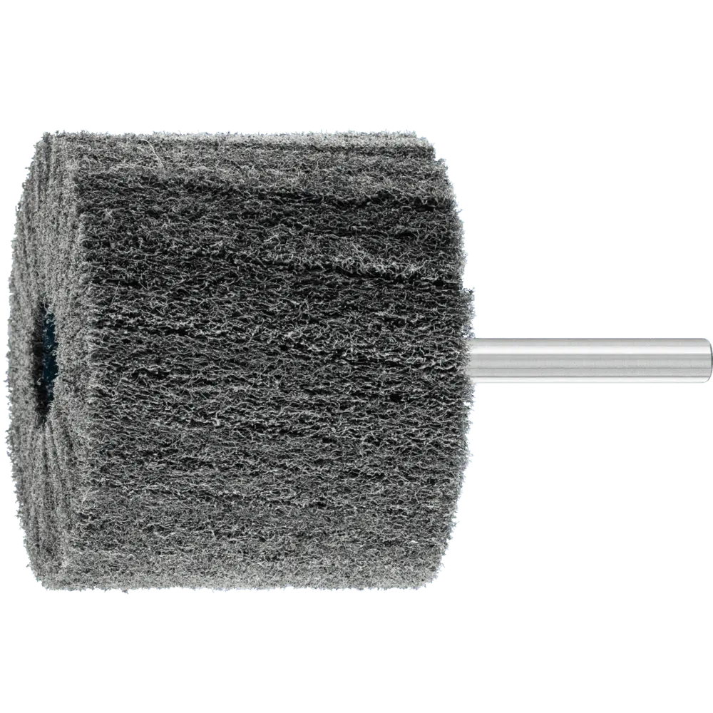 Produktfoto 1 von PFERD TOOLS POLINOX Vlies-Schleifstift High Performance PNL Ø 60x50mm Schaft-Ø 6 mm SIC180 für Feinschliff und Finish, 10 Stk.