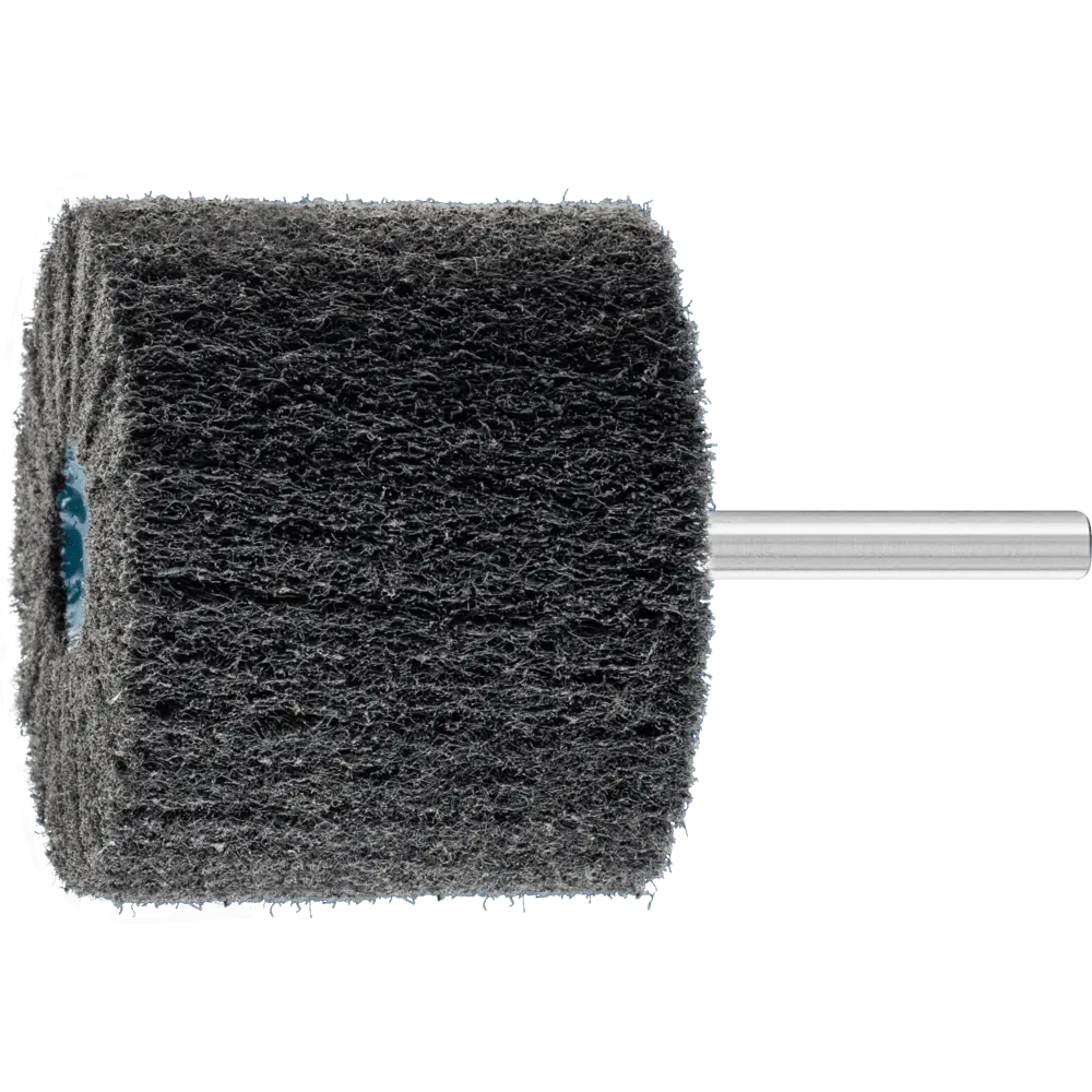 Produktfoto 1 von PFERD TOOLS POLINOX Vlies-Schleifstift PNL Ø 60x50mm Schaft-Ø 6 mm SIC280 für Feinschliff und Finish, 10 Stk.