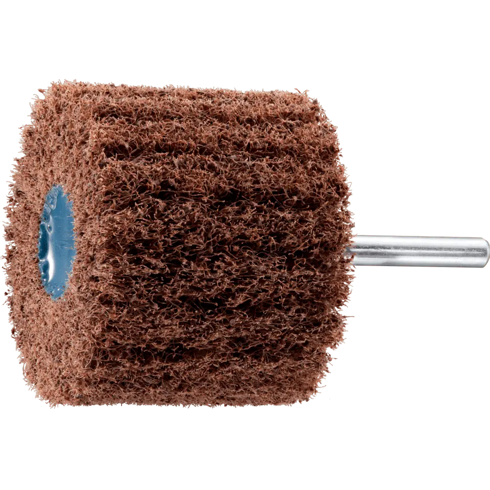 Produktfoto 1 von PFERD TOOLS POLINOX Vlies-Schleifstift PNL Ø 60x50mm Schaft-Ø 6 mm A80 für Feinschliff und Finish, 10 Stk.
